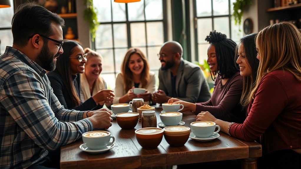 networking opportunities over coffee