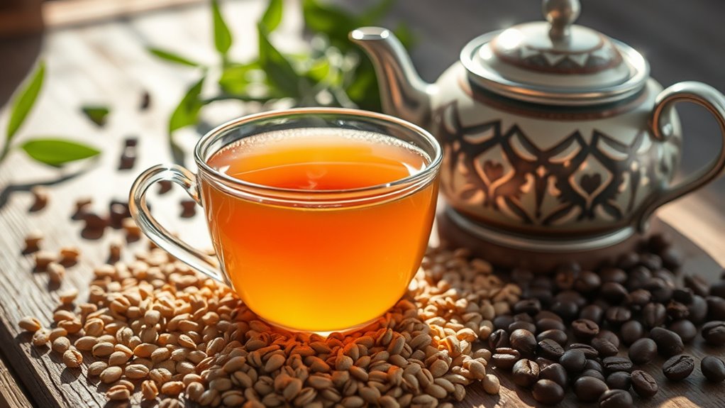 nutty earthy coffee alternative