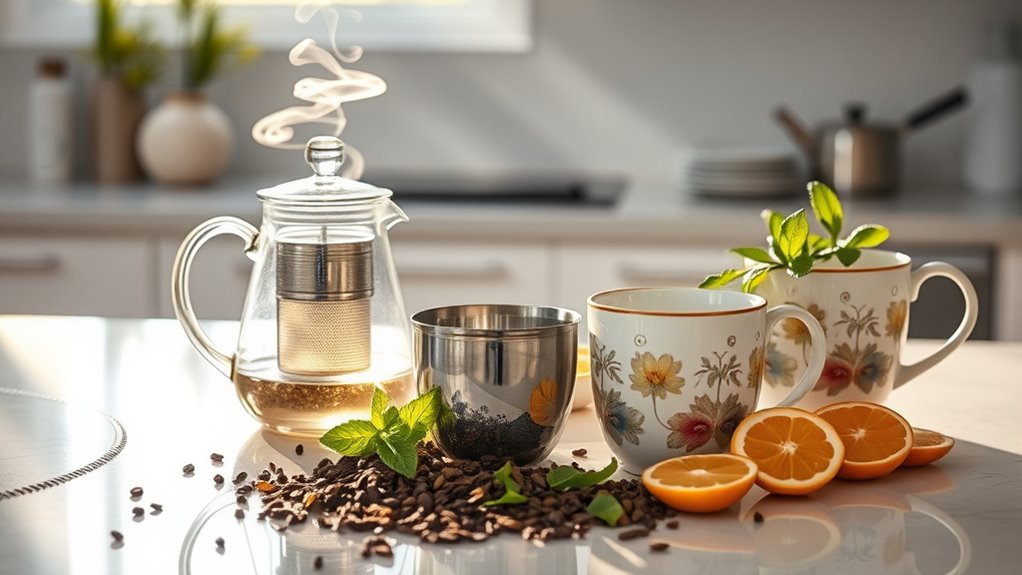perfectly brewed tea steepers