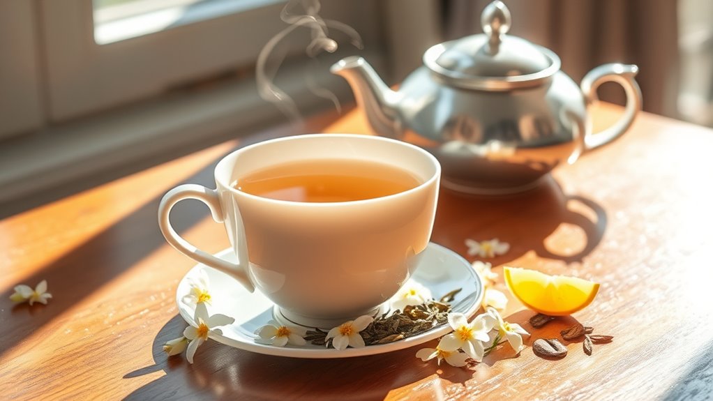 refreshing white tea options