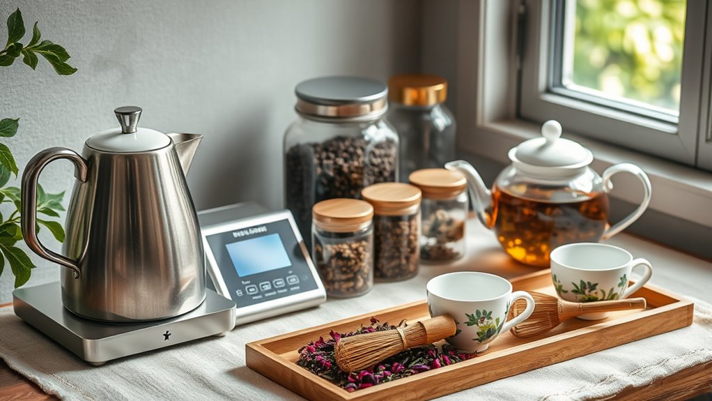 selecting tea bar essentials