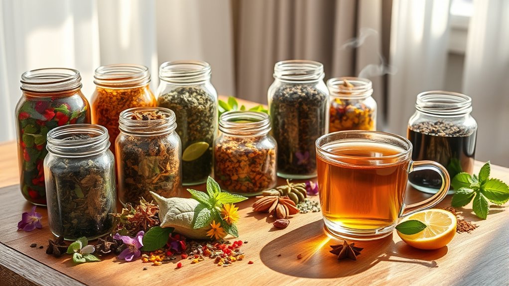 selecting the right herbal teas