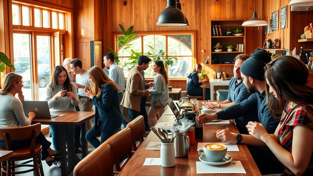 social hubs for connection
