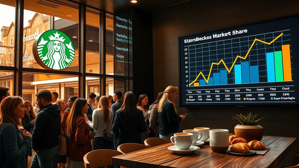 starbucks us market dominance