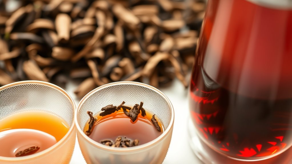 tea processing affects caffeine