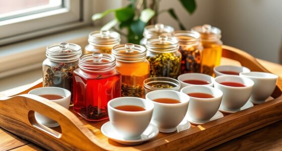 tea sampler flavor exploration