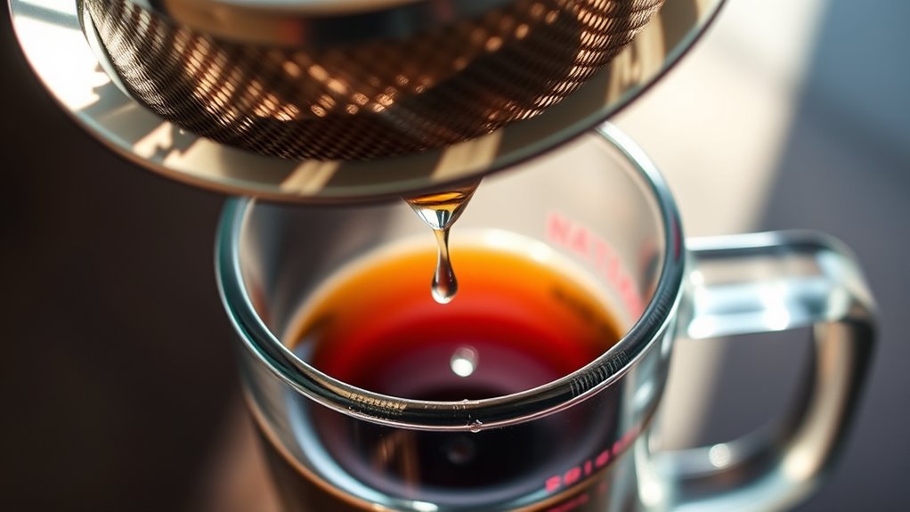 adjust coffee water ratio