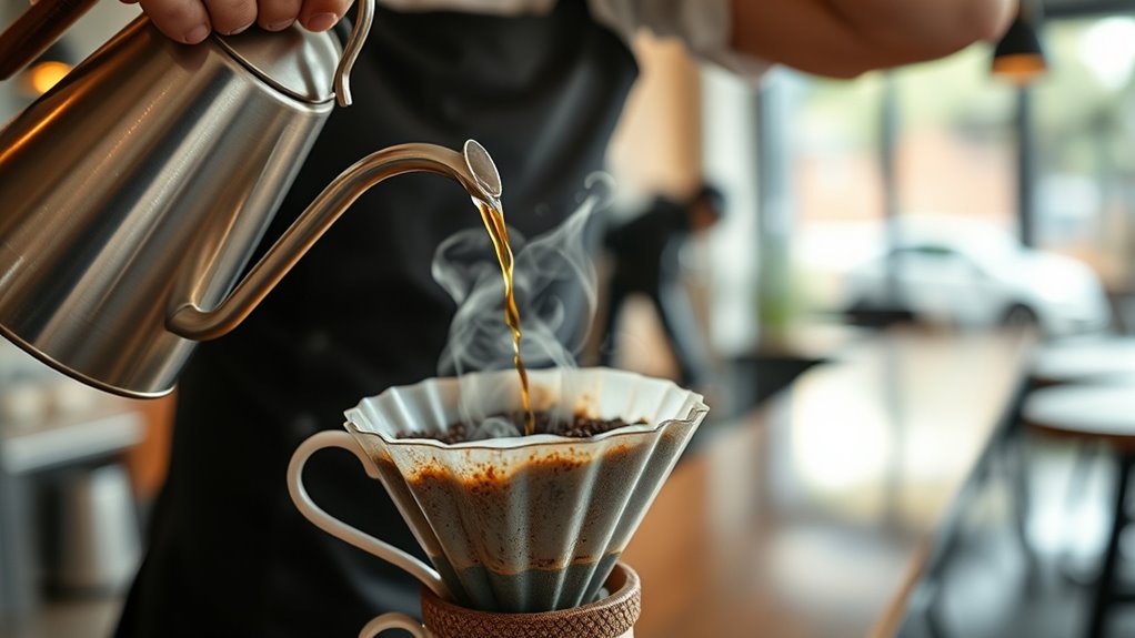 adjust grind and brew time