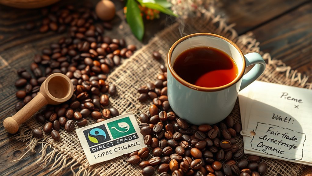 choose certified ethical coffee