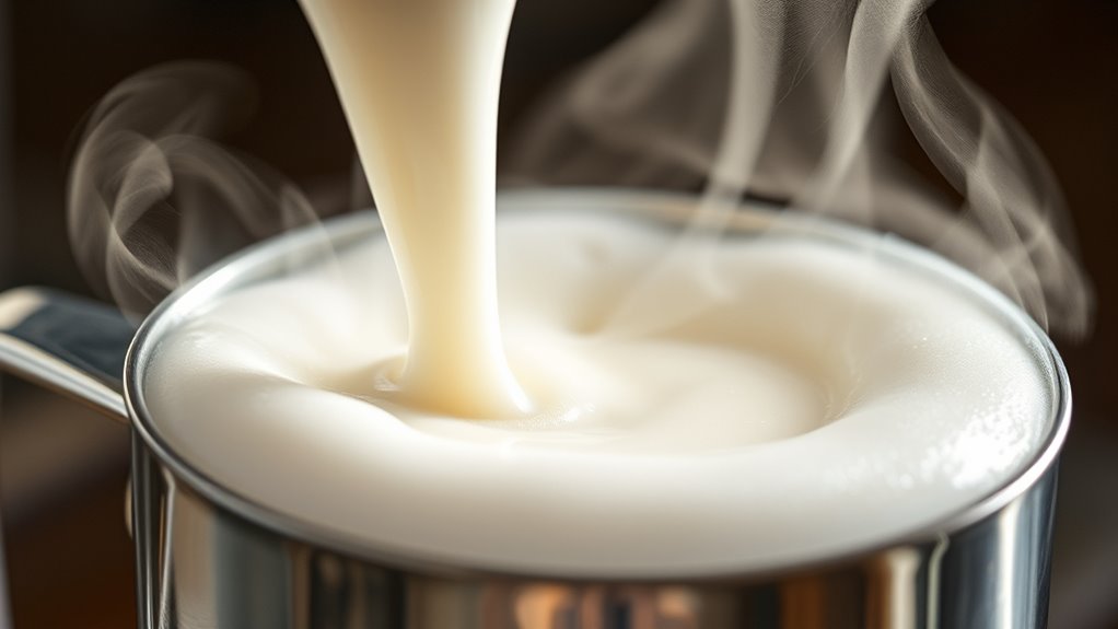 choose milk based on froth