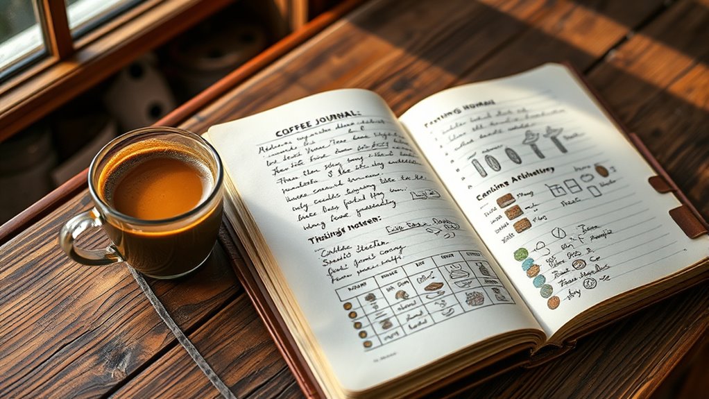 choose suitable coffee journal