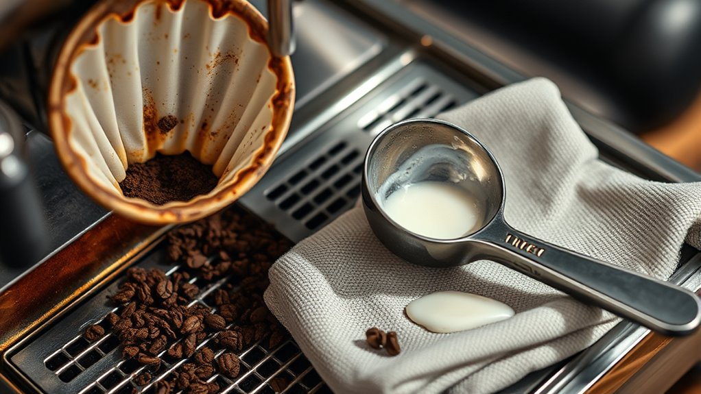 clean equipment regularly