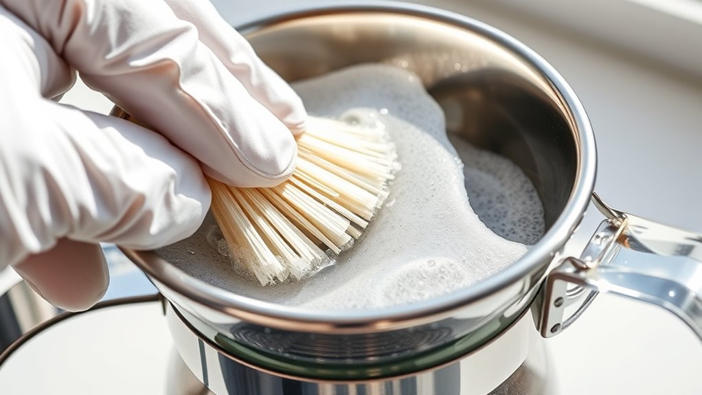 clean rinse scrub maintain