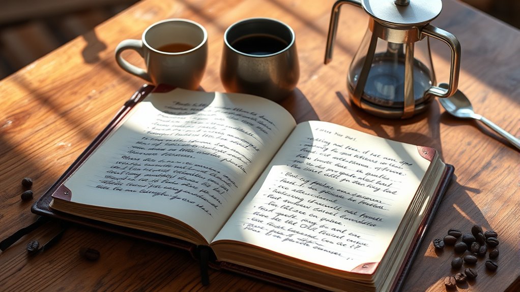 coffee tasting journal tips