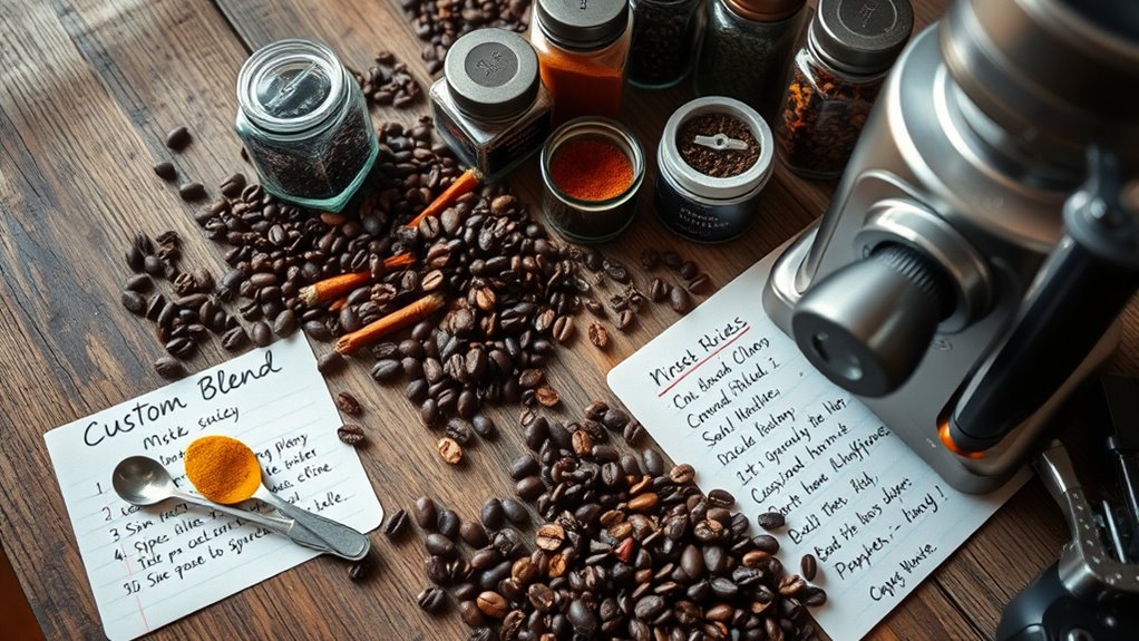 create personalized signature blends