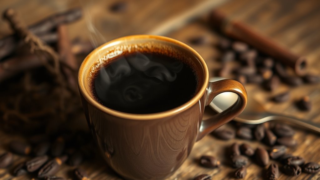 distinctive rich earthy flavor