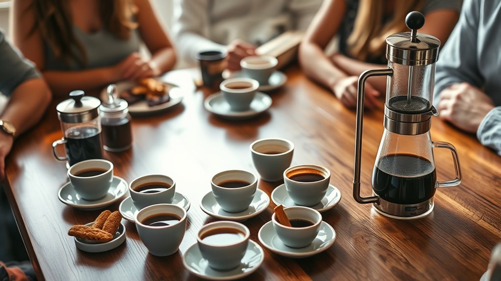 diverse brewing techniques showcase