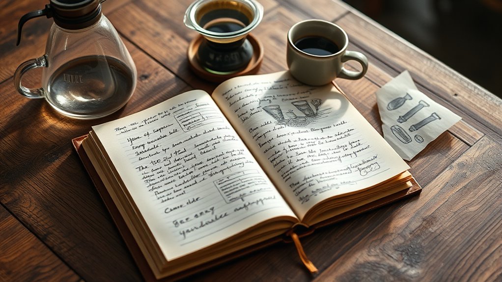 document brewing process systematically