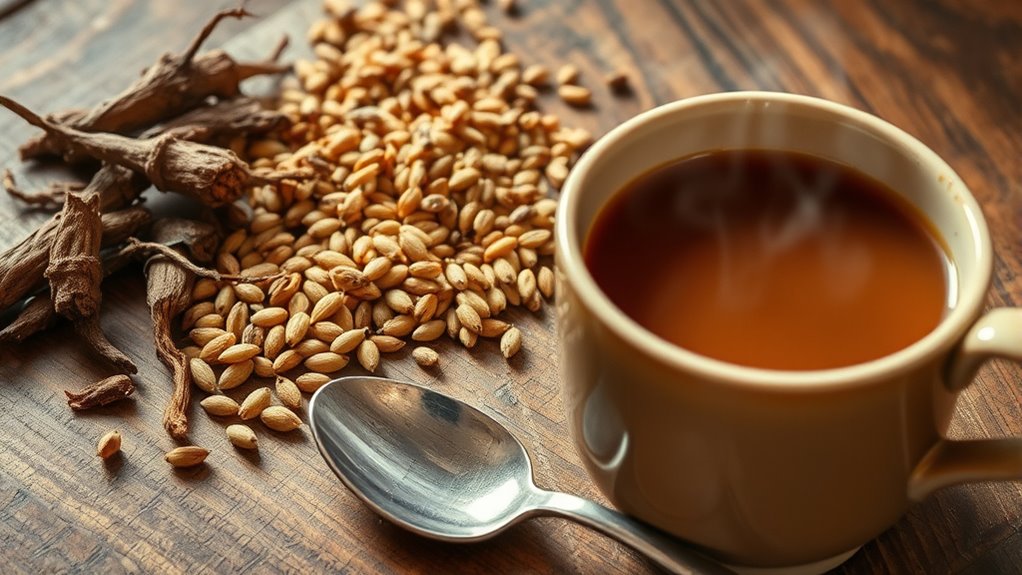 earthy roasted herbal blend