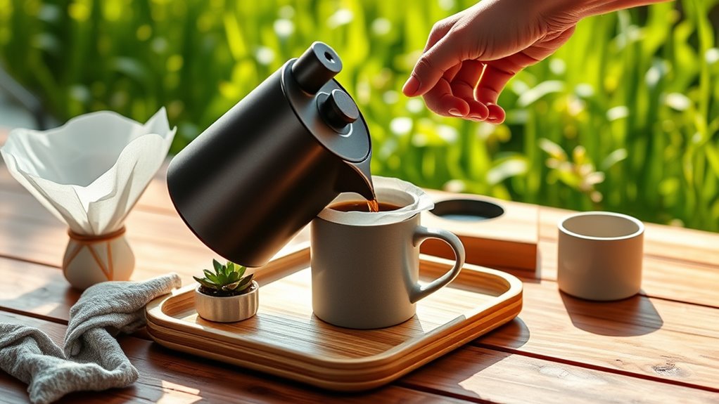 eco friendly coffee brewing