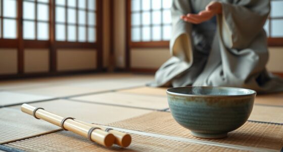 elegant traditional tea ritual