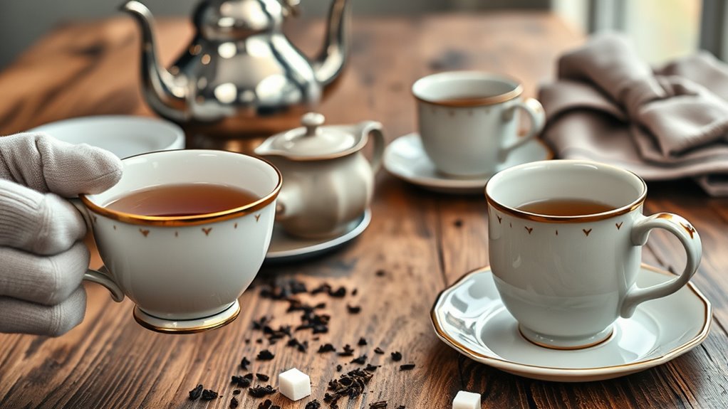 formal vs casual tea manners