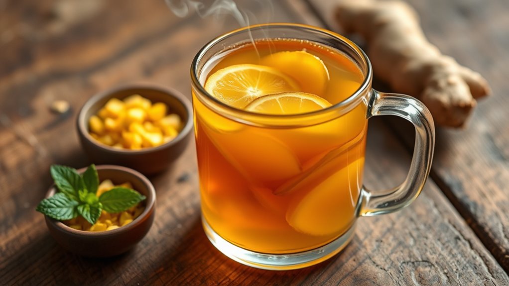 ginger aids digestion naturally