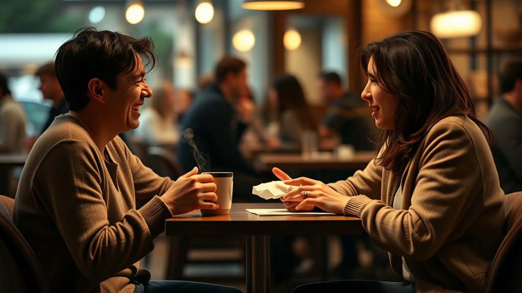 handling awkward coffee moments