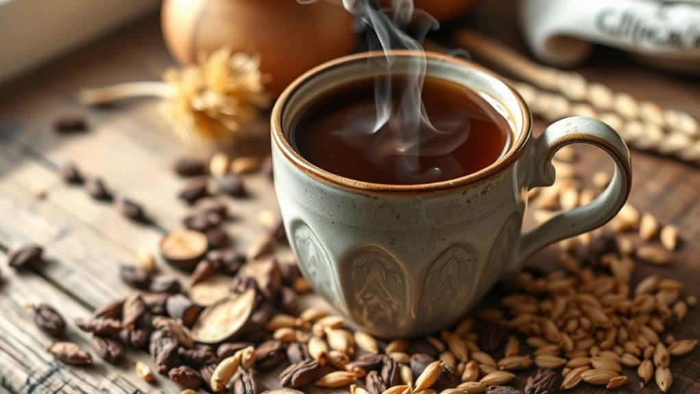 herbal coffee daily routine