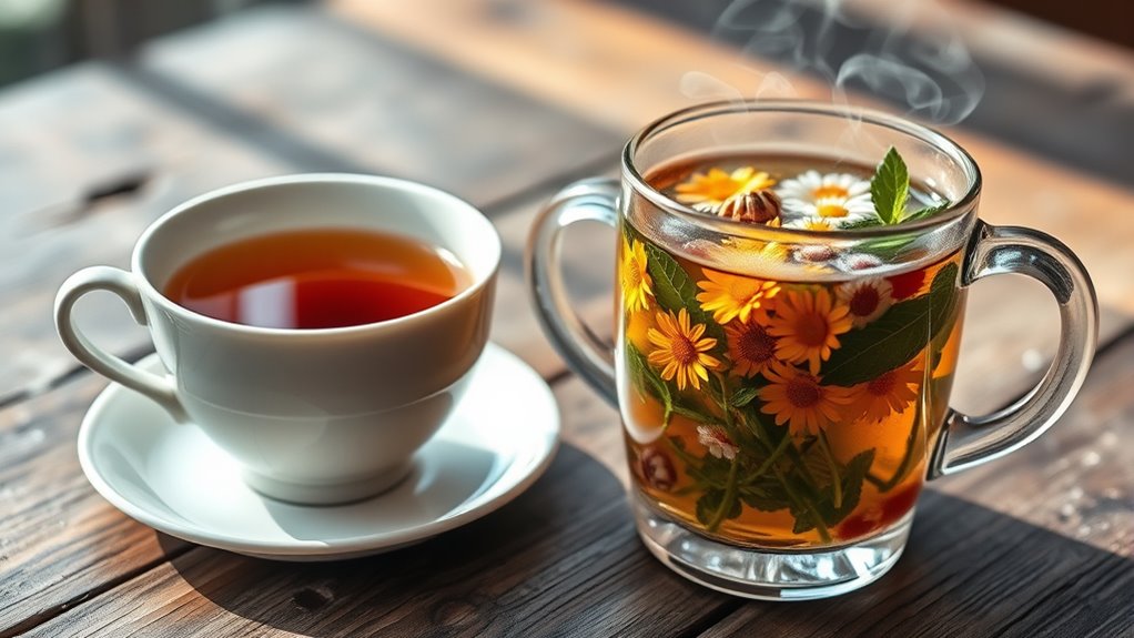 herbal teas are caffeine free