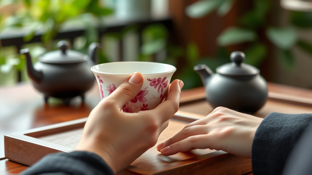 maintain respectful body language