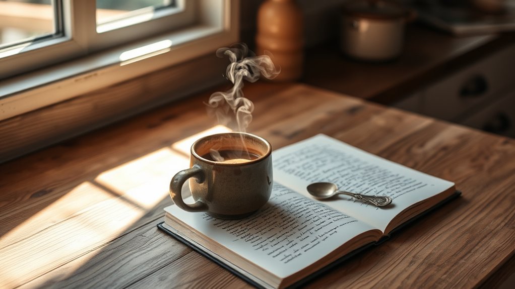 mindful coffee gratitude reflection