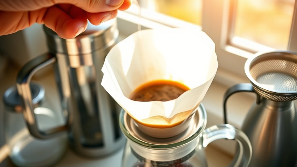 optimal healthy coffee brewing