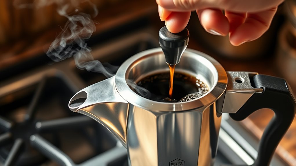 personalized stovetop espresso brewing