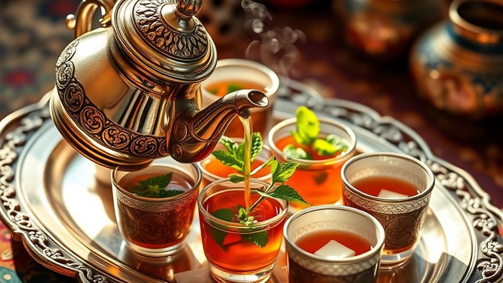 pour aerate mint serve