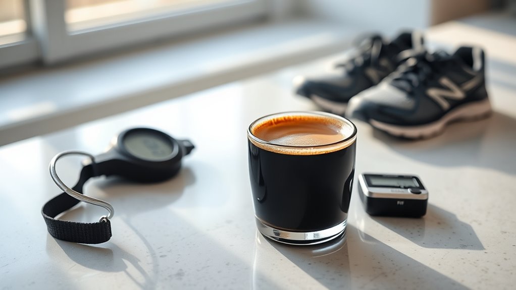 pre workout coffee timing