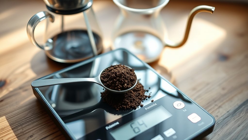 precise coffee brewing measurements