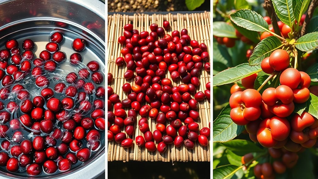 regional coffee processing preferences