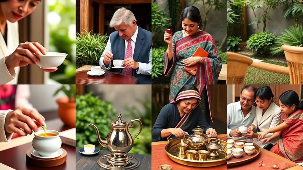 respect local tea customs