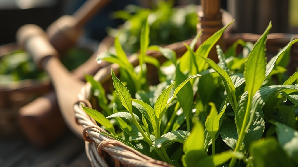 shade grown tender leaves