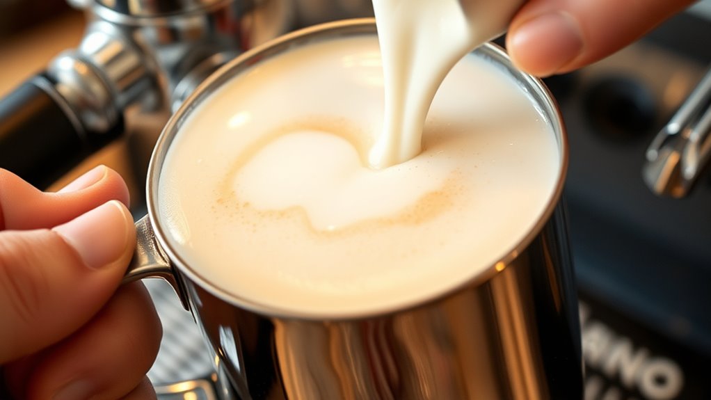 steaming milk to perfection