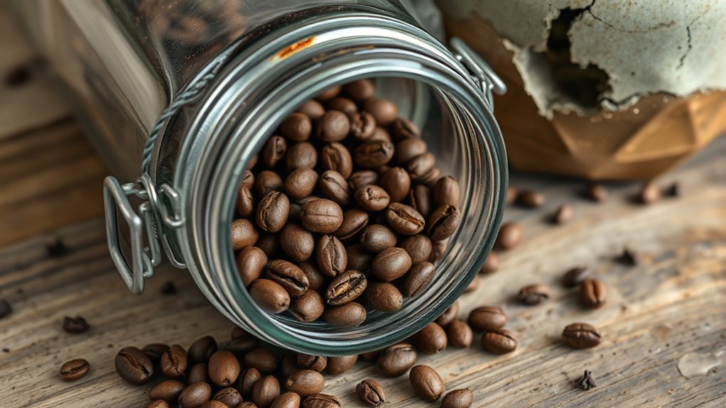 store coffee properly airtight