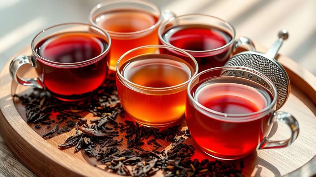 tea types and flavors