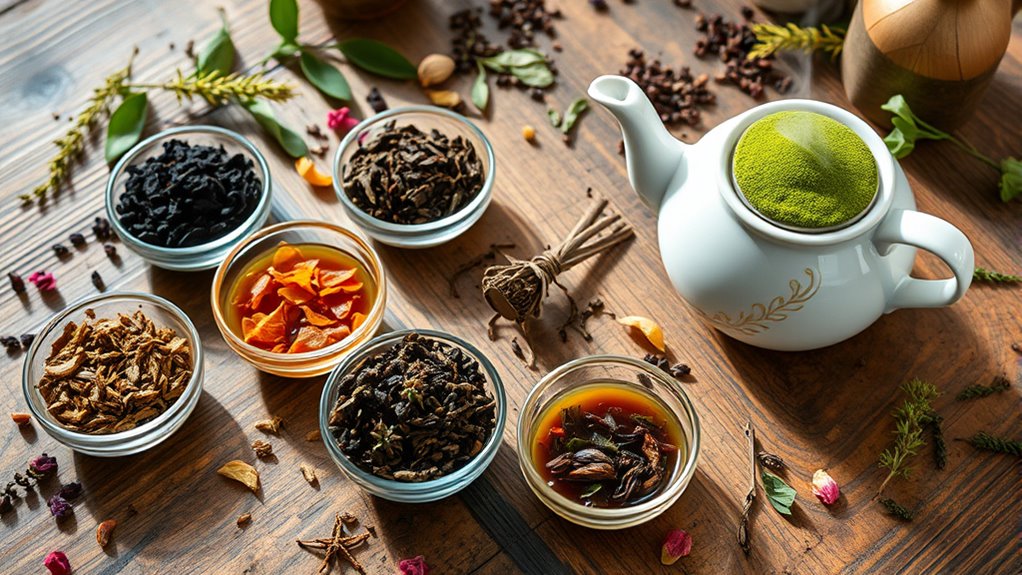 tea types and processing