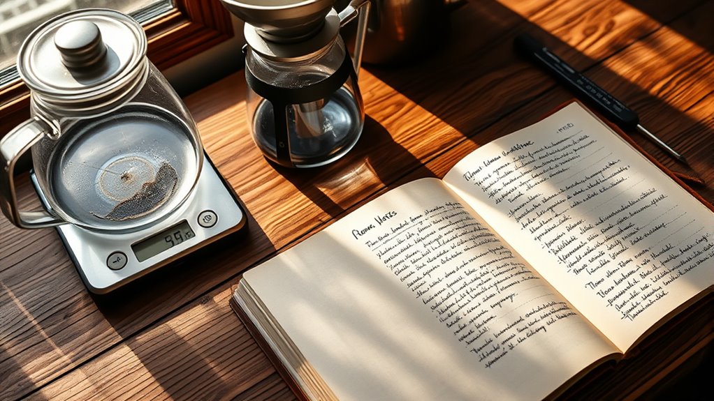 track brewing equipment adjustments