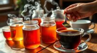 types of caffeinated teas