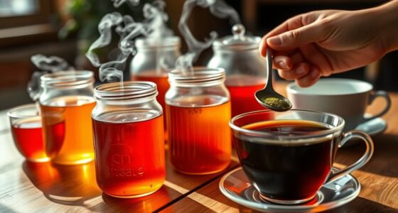types of caffeinated teas