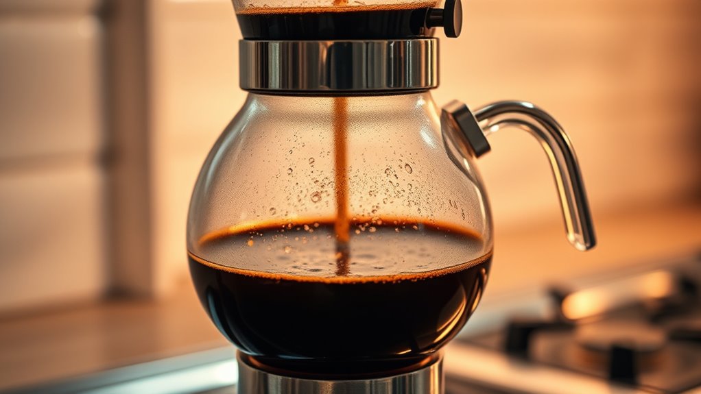 vacuum brewing with precision