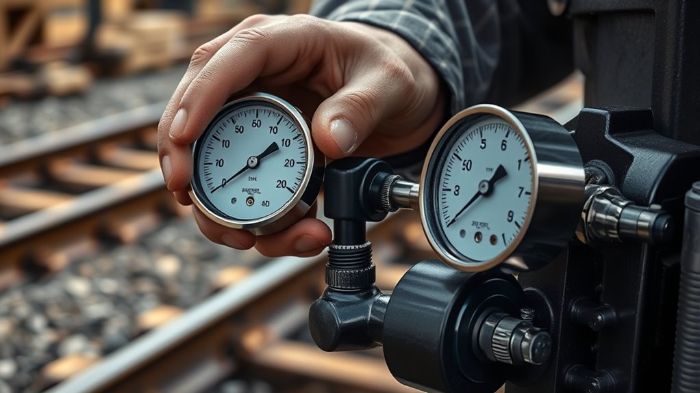 adjust pressure based on conditions