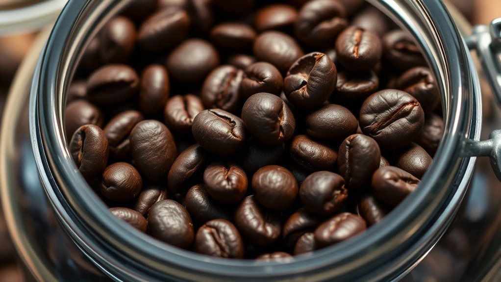 store beans airtight cool